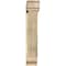 Ekena Millwork Traditional Traditional Rough Sawn Bracket w/ Offset Brace, Douglas Fir, 8"W x 40"D x 44"H BKT0806X40X44TRA01RDF - alternate 4